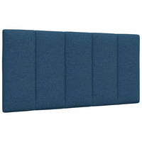 vidaXL Letto con Materasso Blu 100x200 cm in Tessuto