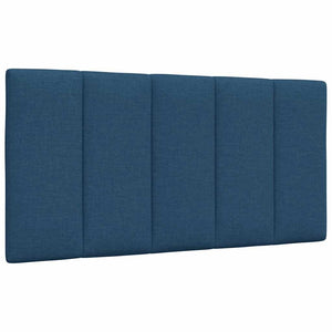 vidaXL Letto con Materasso Blu 100x200 cm in Tessuto