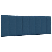 vidaXL Letto con Materasso Blu 120x200 cm in Tessuto