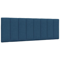 vidaXL Letto con Materasso Blu 140x190 cm in Tessuto
