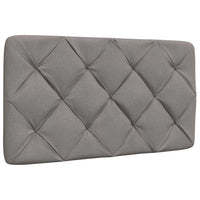 Giroletto senza Materasso-Struttura Letto Tortora 90x200 cm Tessuto 128984