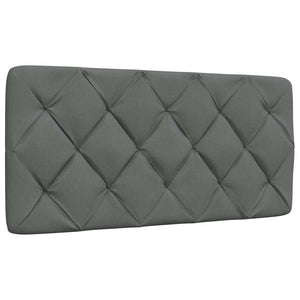 vidaXL Giroletto senza Materasso Grigio Scuro 100x200 cm Tessuto