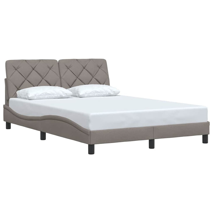Giroletto senza Materasso-Struttura Letto Tortora 120x200 cm Tessuto 176967
