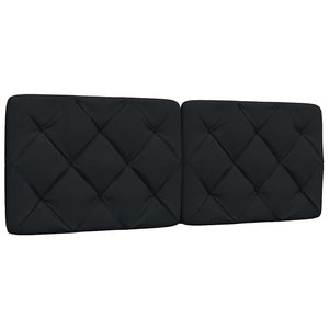 Giroletto senza Materasso-Struttura Letto Nero 140x200 cm in Tessuto 257265