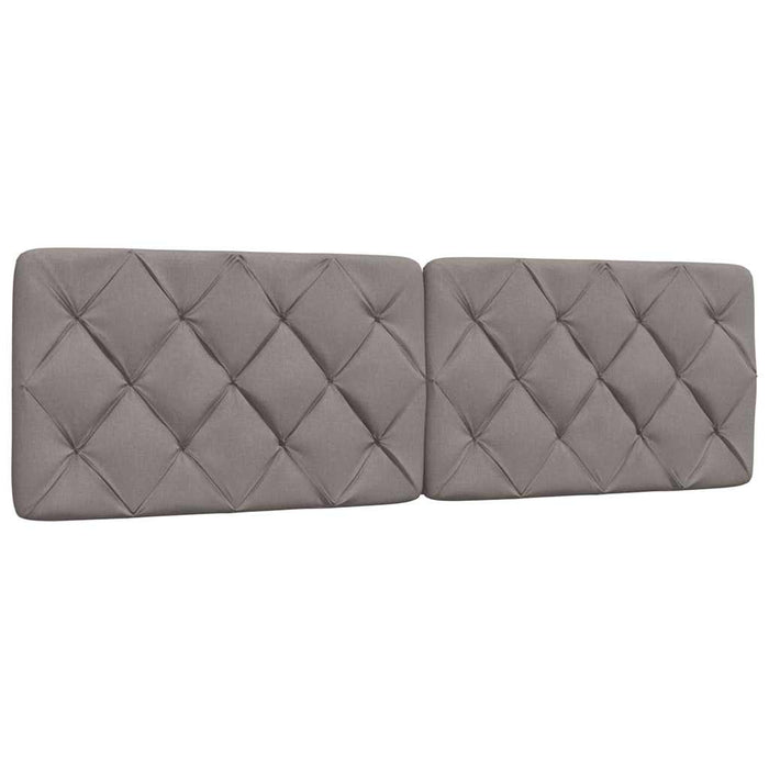 Giroletto senza Materasso-Struttura Letto Tortora 160x200 cm in Tessuto 916390