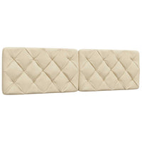 vidaXL Giroletto senza Materasso Crema 180x200 cm in Tessuto