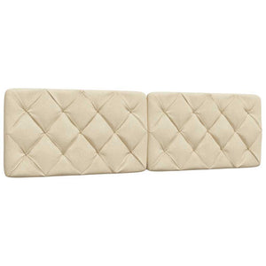 vidaXL Giroletto senza Materasso Crema 180x200 cm in Tessuto