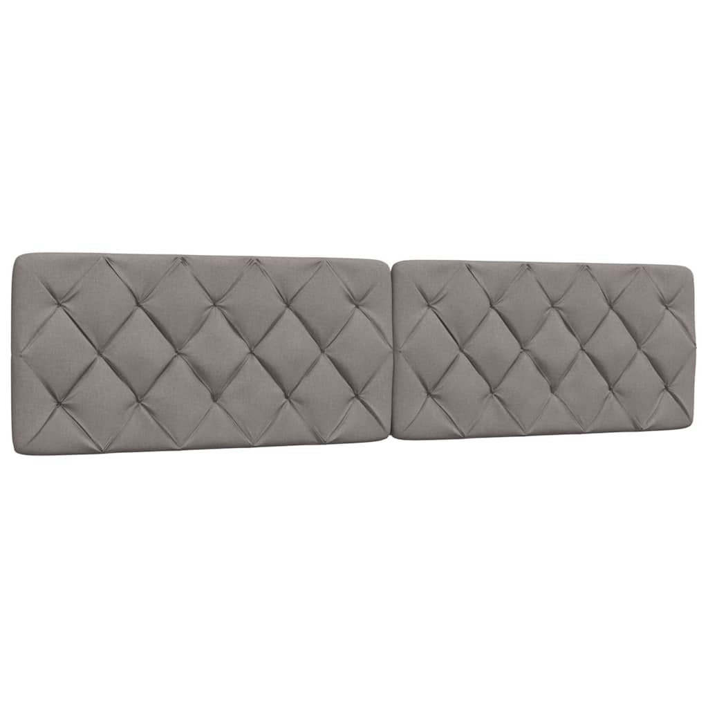 Giroletto senza Materasso-Struttura Letto Tortora 200x200 cm in Tessuto 762092