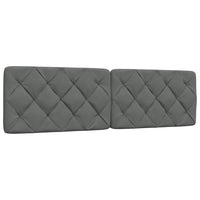 vidaXL Giroletto con LED senza Materasso 180x200 cm Tessuto