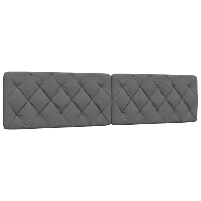 vidaXL Giroletto con LED senza Materasso 200x200 cm Tessuto