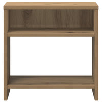 vidaXL Comodino Rovere Artigianale 40x30x40 cm in Legno Multistrato