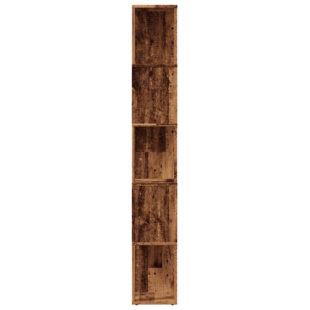 vidaXL Libreria Legno Antico 45x24x159 cm in Legno Multistrato