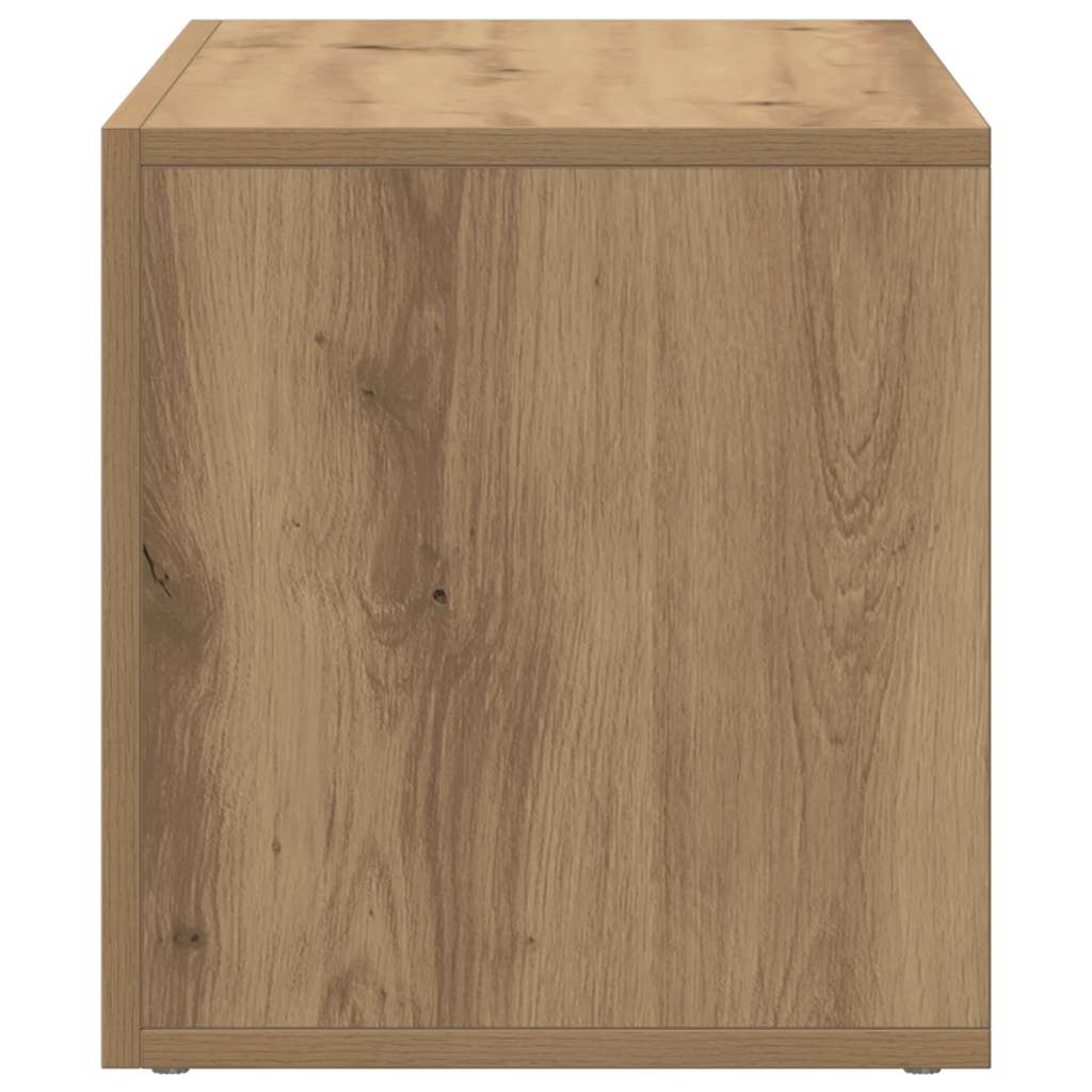 vidaXL Scatola Portaoggetti Artigianale 69,5x34x36cm Legno Multistrato