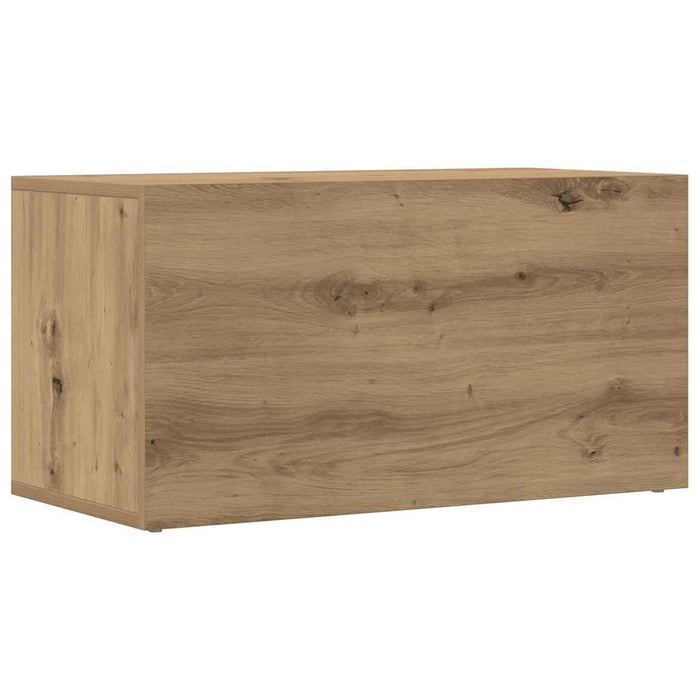 Scatola Portaoggetti Artigianale 69,5x34x36cm Legno Multistrato 855787