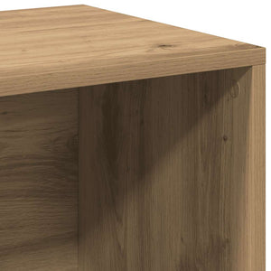 vidaXL Scatola Portaoggetti Artigianale 69,5x34x36cm Legno Multistrato