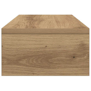 Supporto Monitor Rovere Artigianale 42x24x13 cm Multistrato