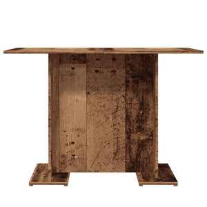 vidaXL Tavolo da Pranzo Legno Antico 110x60x75 cm in Legno Multistrato
