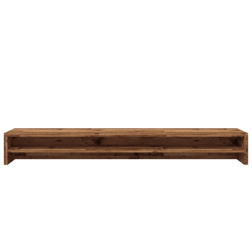 Supporto per Monitor Legno Antico 100x24x13cm Legno Multistrato