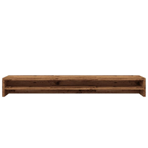 Supporto per Monitor Legno Antico 100x24x13cm Legno Multistrato