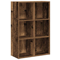 Libreria/Credenza Legno Antico 66x30x98 cm Legno Multistrato