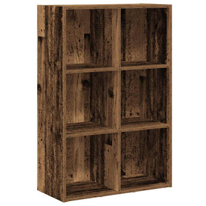 Libreria/Credenza Legno Antico 66x30x98 cm Legno Multistrato