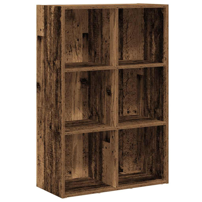 Libreria/Credenza Legno Antico 66x30x98 cm Legno Multistrato
