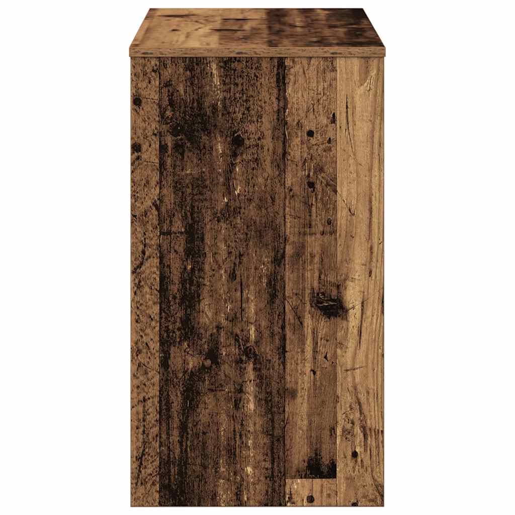 Scrivania Legno Antico 90x40x72 cm in Legno Multistrato