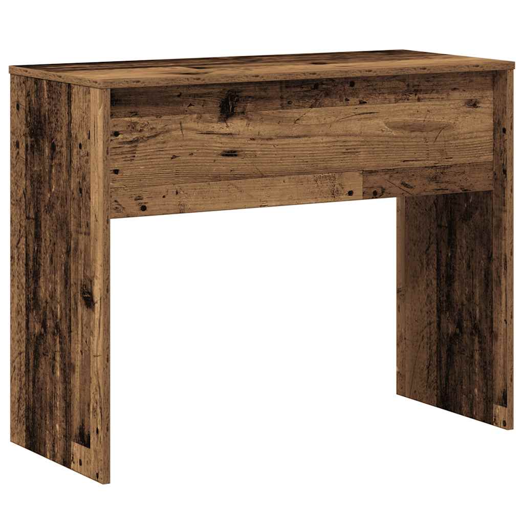 Scrivania Legno Antico 90x40x72 cm in Legno Multistrato 855832