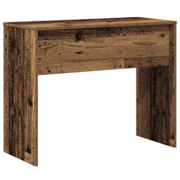 Scrivania Legno Antico 90x40x72 cm in Legno Multistrato 855832