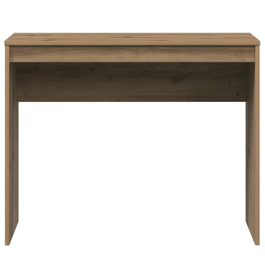 Scrivania Rovere Artigianale 90x40x72 cm in Legno Multistrato