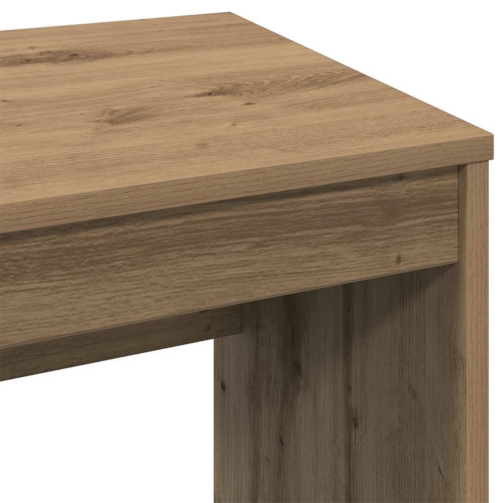 Scrivania Rovere Artigianale 90x40x72 cm in Legno Multistrato