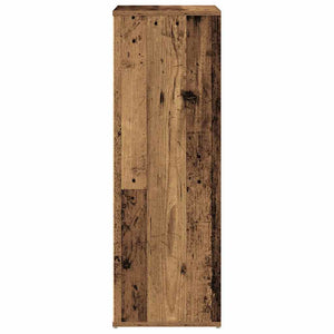 Scarpiera Legno Antico 54x34x100,5 cm in Truciolato 855836