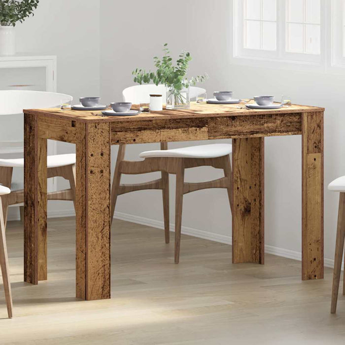 Tavolo da Pranzo Legno Antico 120x60x76 cm in Truciolato 855840