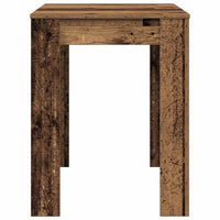 vidaXL Tavolo da Pranzo Legno Antico 120x60x76 cm in Truciolato