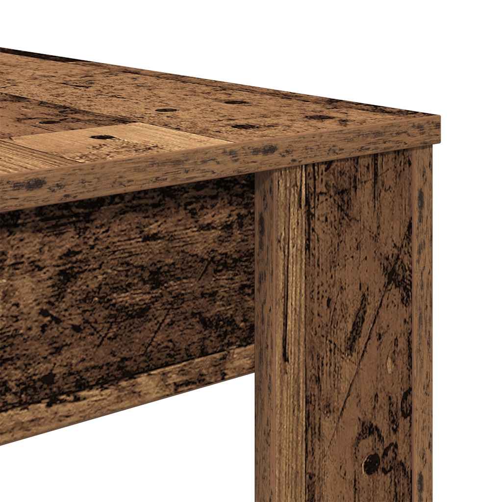 vidaXL Tavolo da Pranzo Legno Antico 120x60x76 cm in Truciolato
