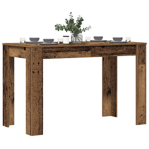 vidaXL Tavolo da Pranzo Legno Antico 120x60x76 cm in Truciolato