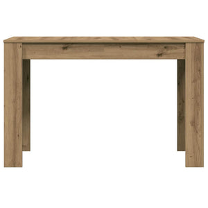 Tavolo da Pranzo Rovere Artigianale 120x60x76 cm in Truciolato 855841