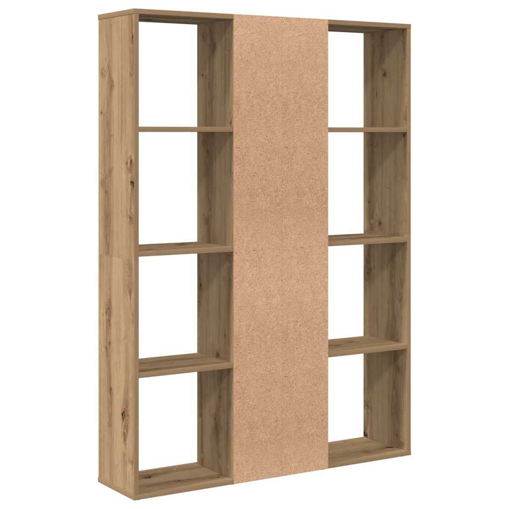 Libreria/Divisorio Rovere Artigianale 100x24x140 cm Truciolato 855843