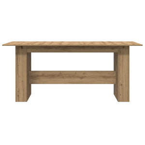 Tavolo da Pranzo Rovere Artigianale 180x90x76 cm in Truciolato