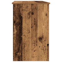 Scrivania Legno Antico 102x76x50 cm in Legno Multistrato
