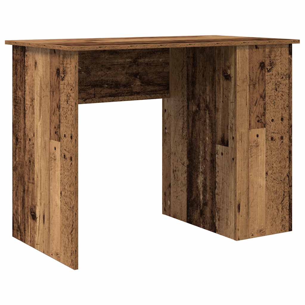 Scrivania Legno Antico 100x55x75 cm in Legno Multistrato 855856