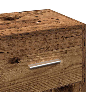 vidaXL Credenza Legno Antico 91x28x75 cm in Legno Multistrato