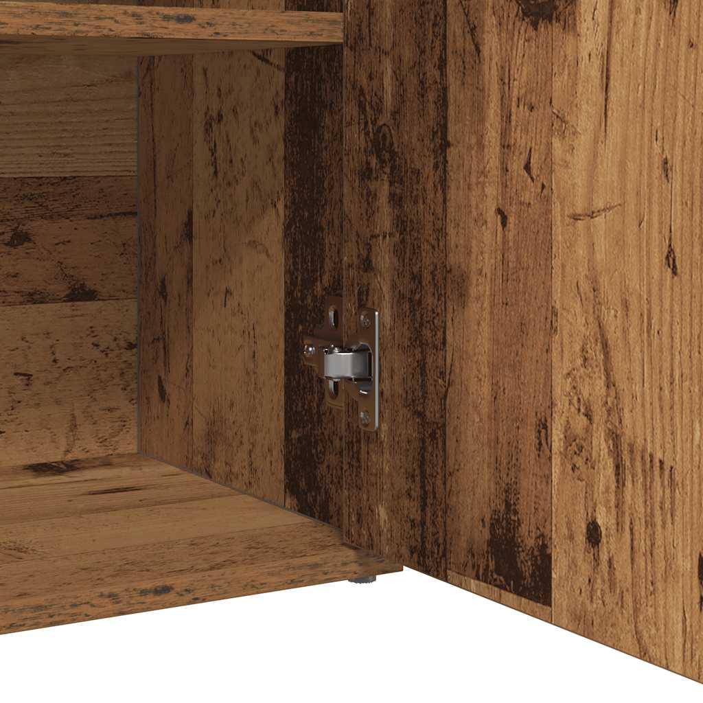 vidaXL Credenza Legno Antico 60x30x75 cm in Legno Multistrato