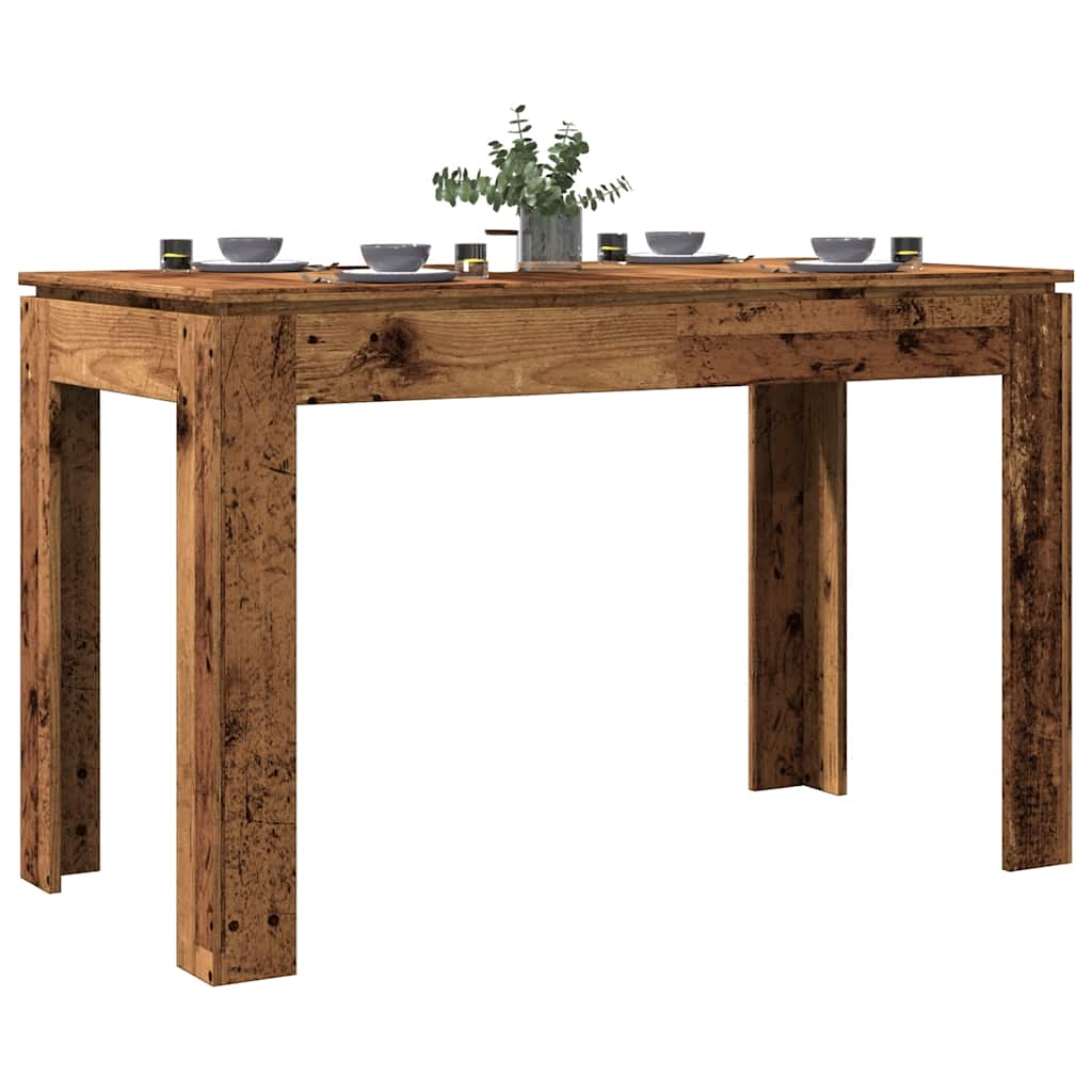 Tavolo da Pranzo Legno Antico 120x60x76 cm in Truciolato 855902