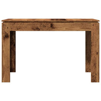 Tavolo da Pranzo Legno Antico 120x60x76 cm in Truciolato