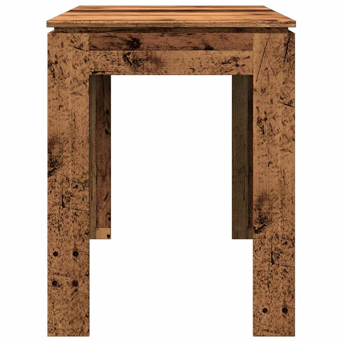 Tavolo da Pranzo Legno Antico 120x60x76 cm in Truciolato