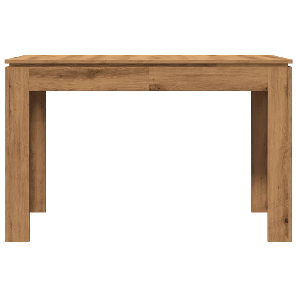 Tavolo da Pranzo Rovere Artigianale 120x60x76 cm in Truciolato