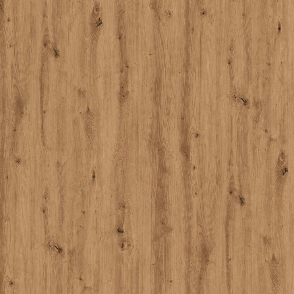 Tavolo da Pranzo Rovere Artigianale 120x60x76 cm in Truciolato