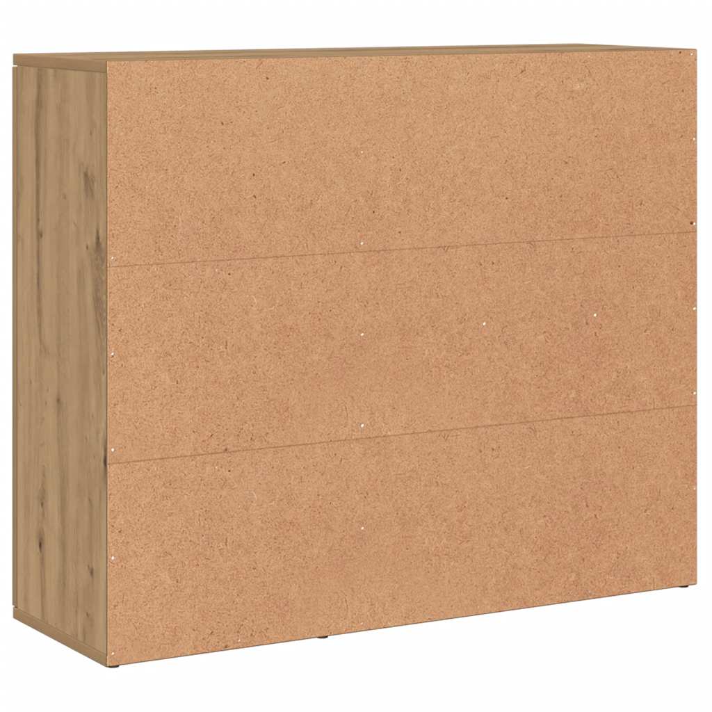 Credenza-Buffet-Armadio da cucina Artisan Rovere 91x29,5x75 cm Legno ingegnerizzato