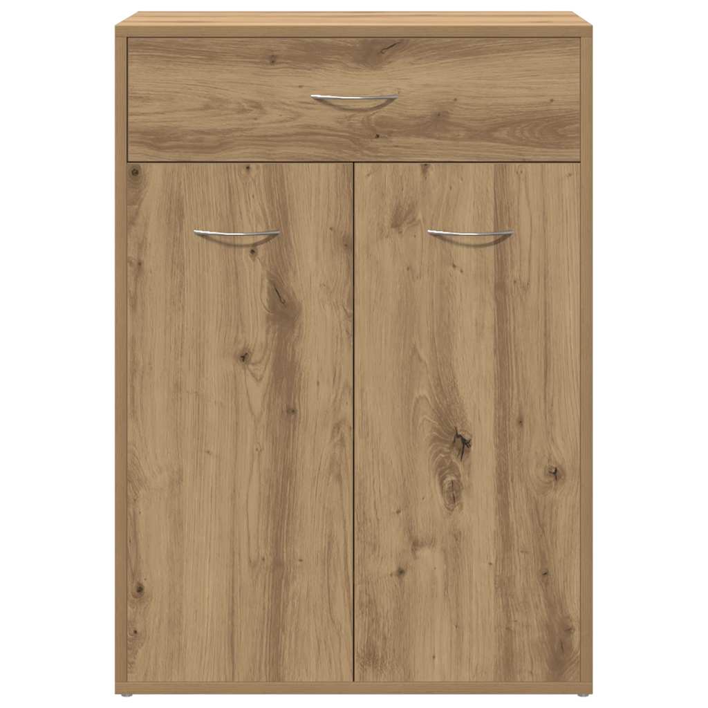 vidaXL Scarpiera Rovere Artigianale 60x35x84 cm in Legno Multistrato